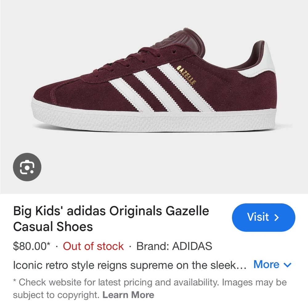 Adidas Originals Gazelle Casual Shoes